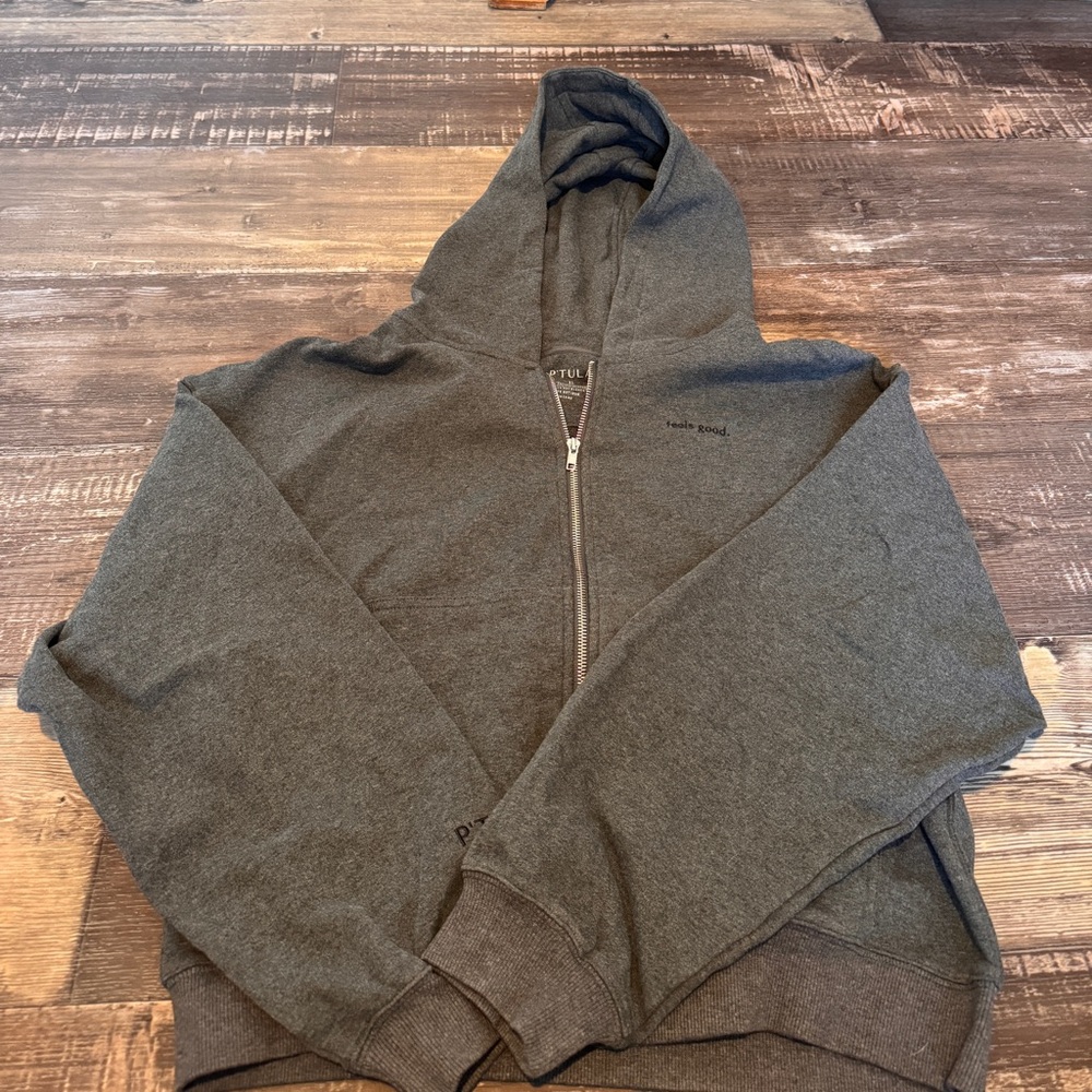P'tula Charcoal Gray Women's Hoodie